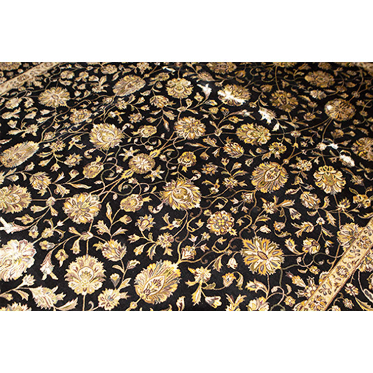 Bokara Rug Co., Inc. HandKnotted HighQuality Black Area Rug Perigold